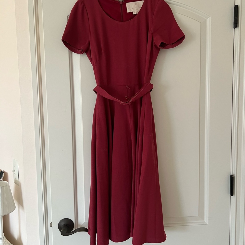 Morgan Gal meets glam dress